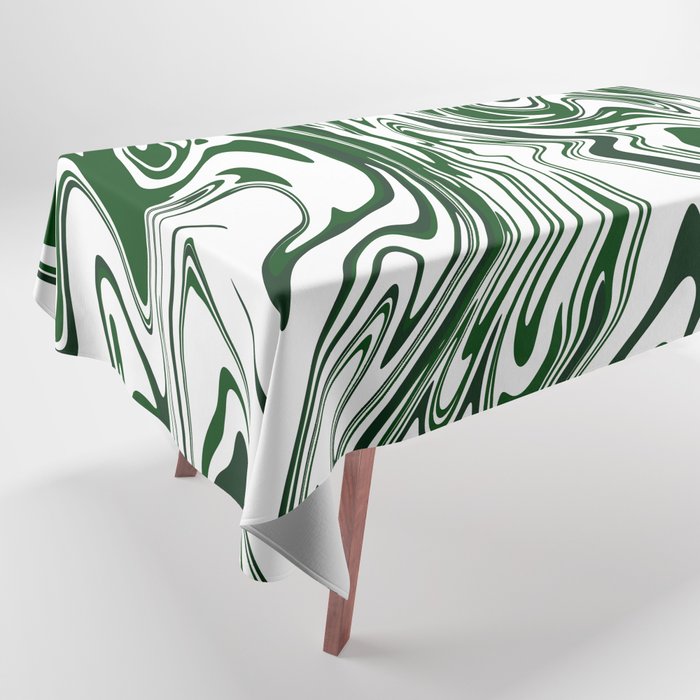 Royal green marble design Tablecloth