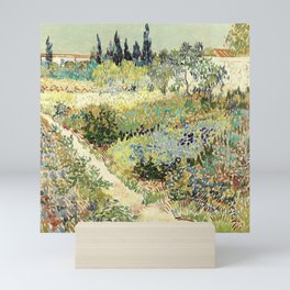 Vincent Van Gogh : Garden at Arles Mini Art Print