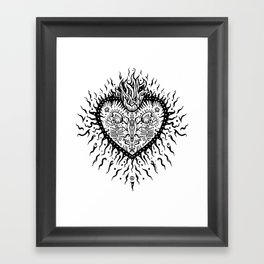 Sacred Heart Framed Art Print
