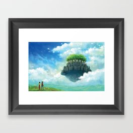 Castle in the Sky Framed Art Print
