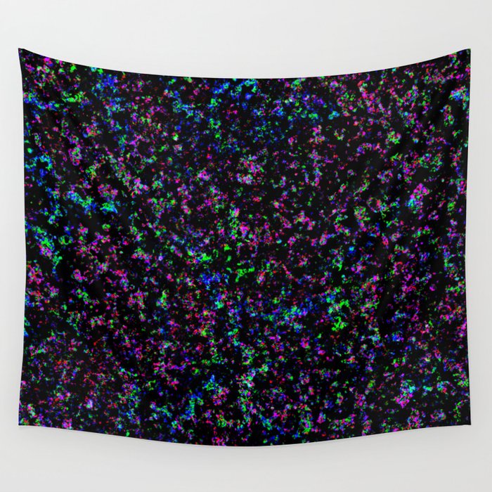 Black Light Color Spray Wall Tapestry By Daedwax Black Light Color Spray Wall Tapestry By Daedwax