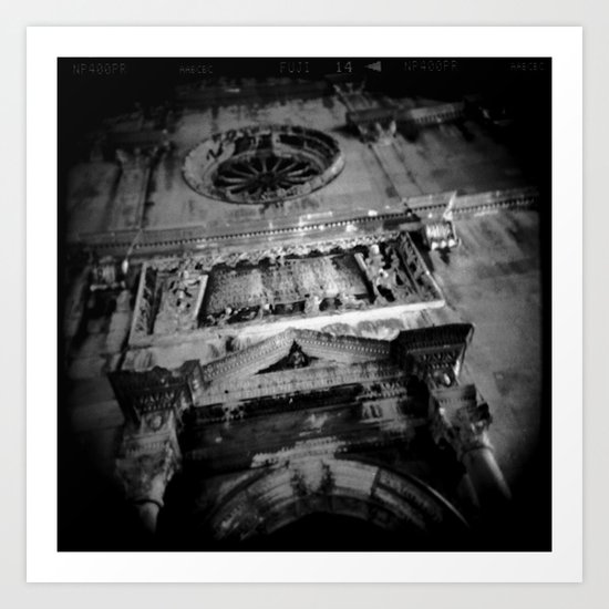 Midnight in Dubrovnik 03 Art Print