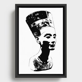 Nefertiti The Queen Framed Canvas