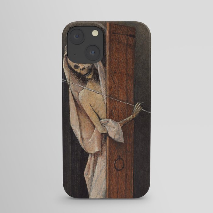 Hieronymus Bosch - Death And The Miser. iPhone Case