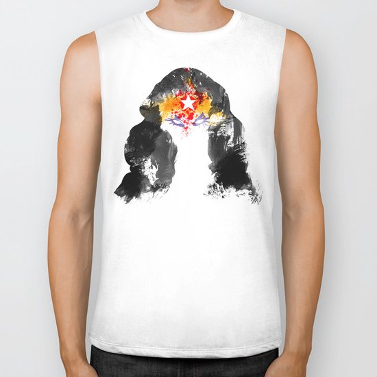 Muscle Girl Biker Tank