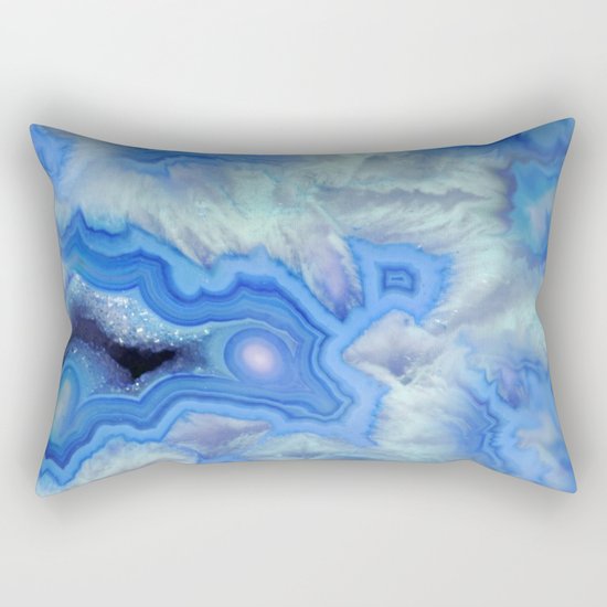 Blue Sky Stone Rectangular Pillow