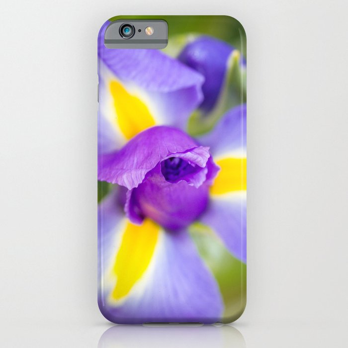 Purple Iris iPhone Case