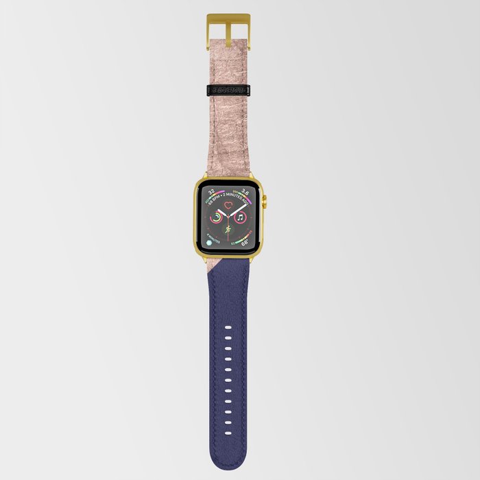 Apple watch navy and gold discount