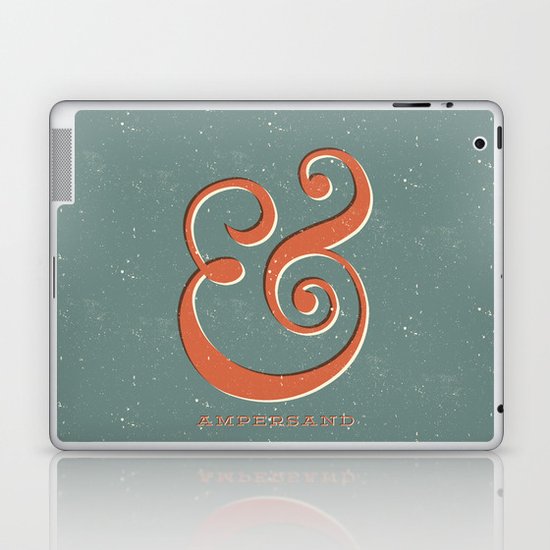 Ampersand Laptop & iPad Skin