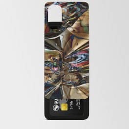 Abstract colorful mix up of pattern Android Card Case