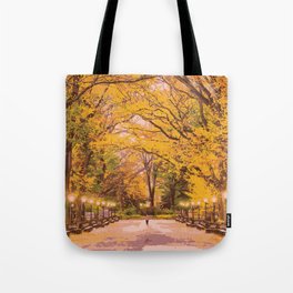 Autumn in Central Park Tote Bag