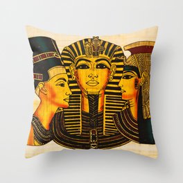 Egyptian Royalty Throw Pillow