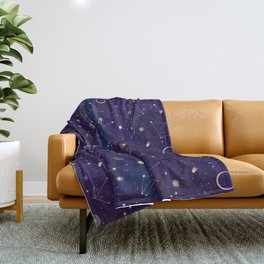 Night of a Thousand Moons Throw Blanket