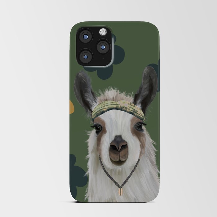 Boho Llama iPhone Card Case