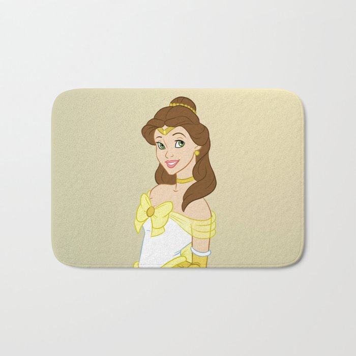 Sailor Disney Princess Belle Bath Mat By Nautilusl2 Society6