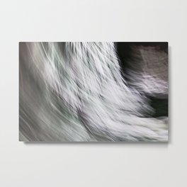 Abstract Let It Snow Metal Print | Motionblur, Digital, Long Exposure, Showshutterspeed, Photo, Abstractphotography, Abstractsnow, Color 
