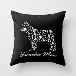 Frenchie Mom Shirt Happy St Patrick's Day 2022 Throw Pillow