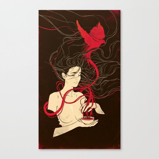 The Warmth of You: Rusted Edition Canvas Print