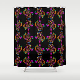 Outer Space Shower Curtain