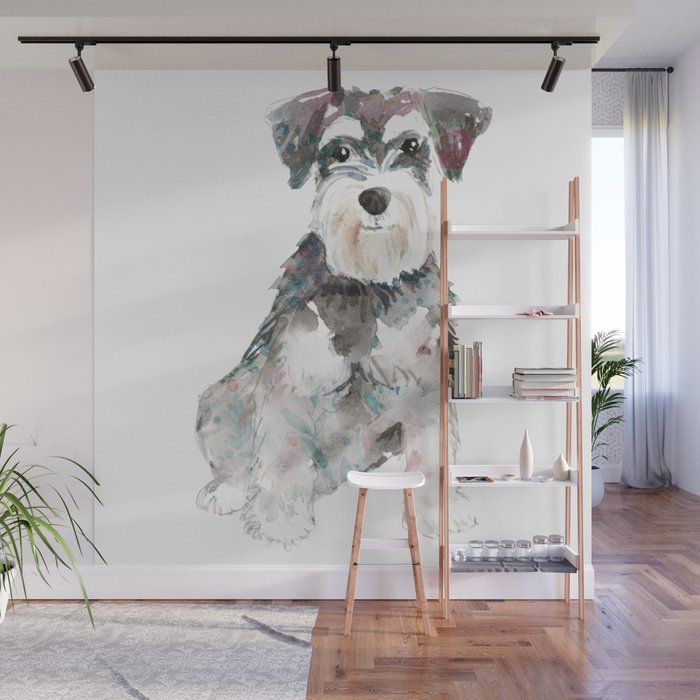 Miniature schnauzer deals wall art