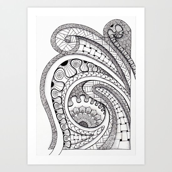 Koru 2 Art Print