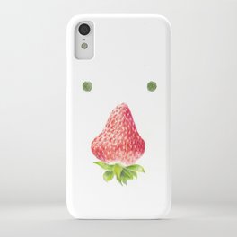 Mr. Strawberry iPhone Case