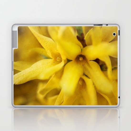 Yellow Explosion Laptop & iPad Skin