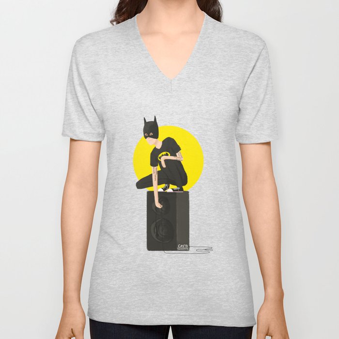 Tegan and Sara: Bategan #2 V Neck T Shirt