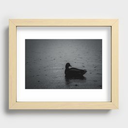 Lonely Duck Recessed Framed Print