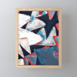 Triangular Framed Mini Art Print