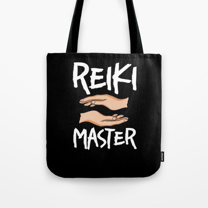 Reiki Healer Energy Healing Music Master Stone Tote Bag