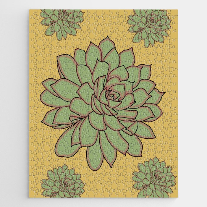 For the Love of Succulents Jigsaw Puzzle