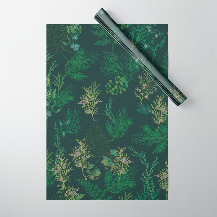 Fern wormwood Wrapping Paper