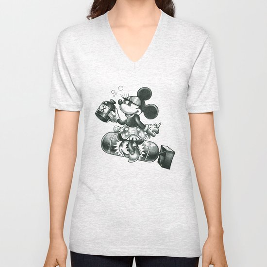 BOMBS AWAY Unisex V-Neck