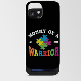 Mommy Of A Warrior Autism Awareness iPhone Card Case