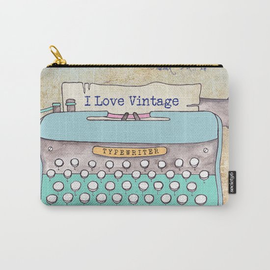 Typewriter #3 Carry-All Pouch