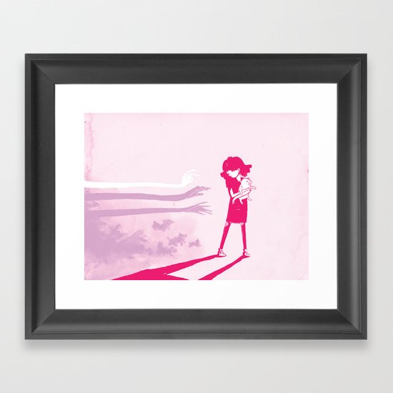piggy Framed Art Print
