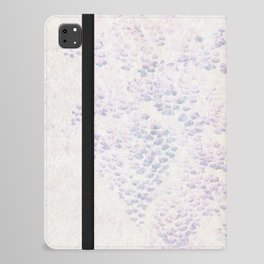 white shimmering ivy wall iPad Folio Case