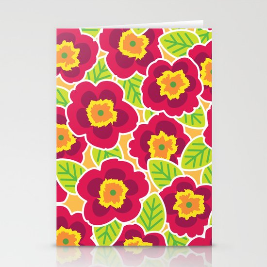 Primrose Collection 3 Stationery Cards