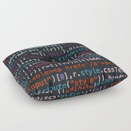 Computer Science Code Floor Pillow