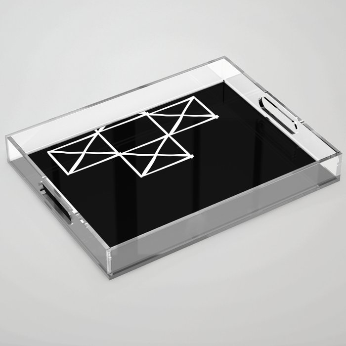 Wiccan Symbol Acrylic Tray