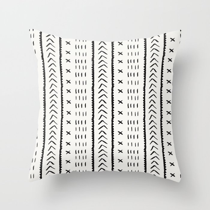 African Mudcloth Throw Pillow By Annabanman Society6