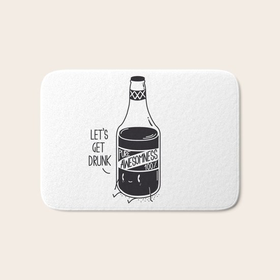 Pure awesomness Bath Mat