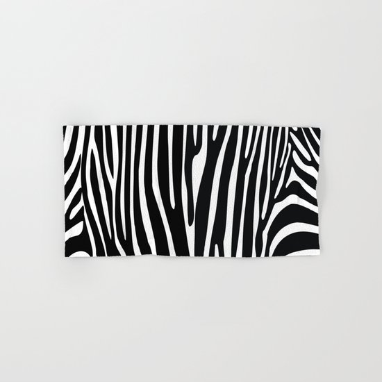 Zebra Hand & Bath Towel