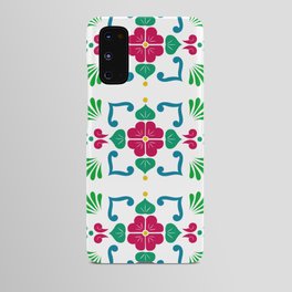 Green 2, Framed Talavera Flower Android Case