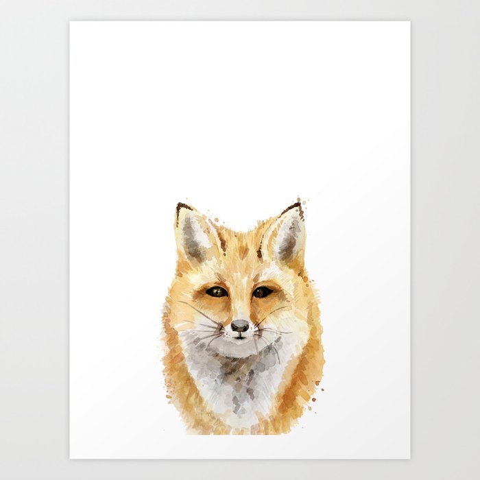 Discover the motif FOX by Art by ASolo as a print at TOPPOSTER