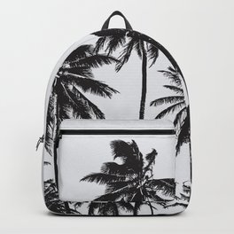 Palm 05 Backpack | Tropical, Palmleaf, Palmtreeart, Palmsilhouette, Beach, Palmtrees, Palmleaves, Palmtree, Curated, Paradise 
