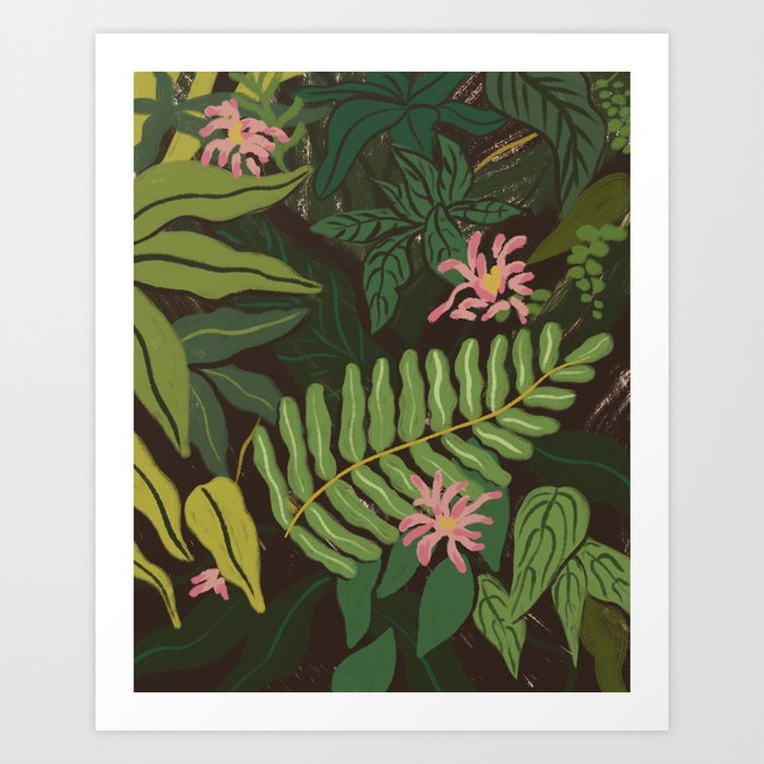 Plants II Art Print
