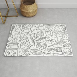 Wizards And Witches World Rug