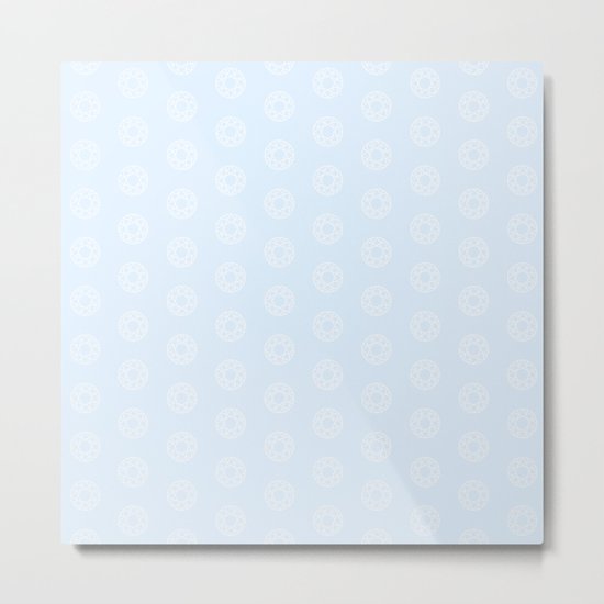 Happy Round Gems Metal Print